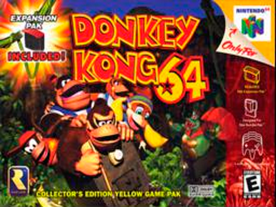 Carátula del juego Donkey Kong 64 para Nintendo 64