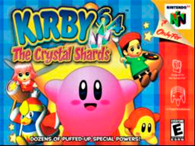 Carátula del juego Kirby 64 The Crystal Shards N64